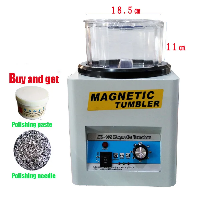 Jx185 600g Capacity Jewelry Tumbling Tumbler Polishing