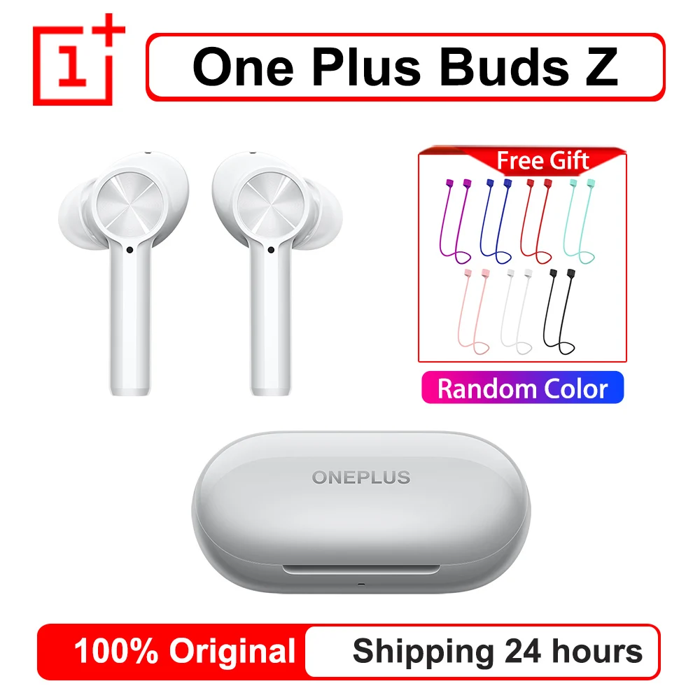 Беспроводные наушники глобальная версия OnePlus Buds Z TWS Bluetooth 5 0 водонепроницаемость