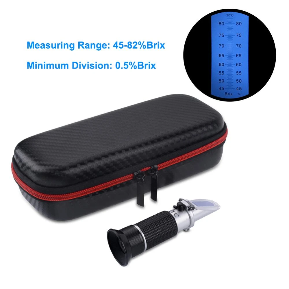 yieryi Brix Refractometer 4582 Handheld Brix Meter Concentration