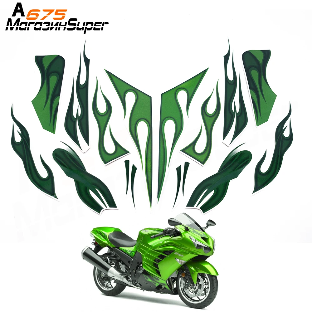JL Illustration For A Kawasaki Ninja ZX14R Motorbike Fan Hoodie