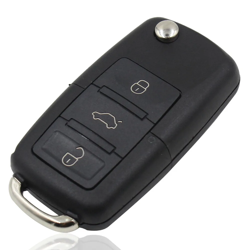 Складной Автомобильный Дистанционный флип чехол для ключей Fob Volkswagen Vw Jetta Golf Passat