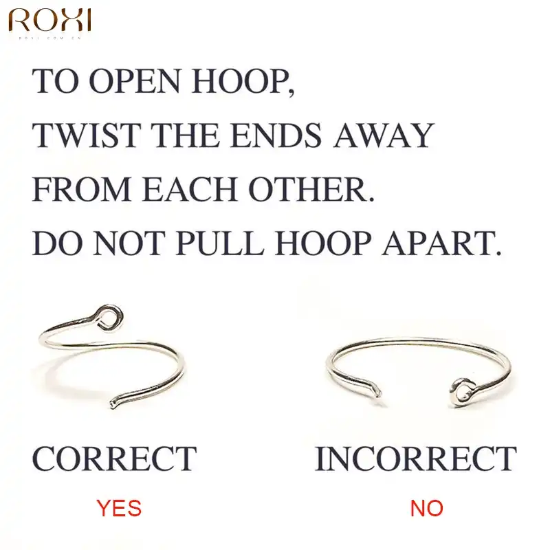 Модные 2019 простой: золото, серебро 925 пробы серебряные круглые серьги-обруч Круг Серьги в виде тонкого кольца уха кольцевые серьги ювелирных изделий Z4