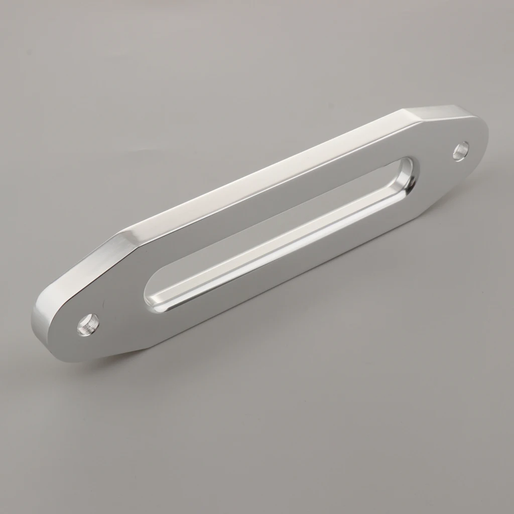 12000lbs Алюминий сплав Fairlead для синтетический трос, 10 дюймов канатоукладчик лебедки(серебро