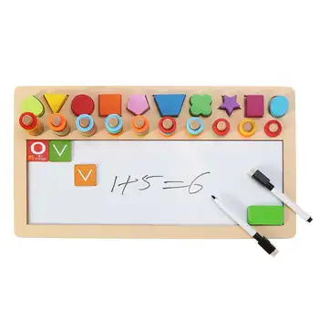 

Upgraded Logarithmic-Board Wooden Toys Children Eduactional Toys With Whiteboard Multi-function Math Toys