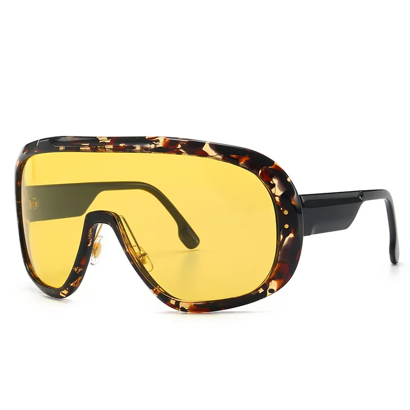 1 sunglasses Негабаритных квадратных солнцезащитных очков, фирменный дизайн, мужские поляризованные очки, модные, красные, черные, с прозрачными линзами, мужские солнцезащитные очки, зеркальные, UV400 - Цвет линз: 1 sunglasses