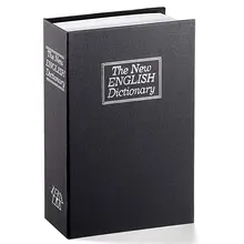 Caja de cambio creativa para libros, Mini tanque de almacenamiento seguro para libros, simulación creativa europea