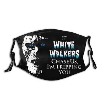 

Reusable Face Mouth Mask With Filters Game Of Thrones White Walkers Hip Hop Anti Bacterial Protection Mask Mouth Muffle