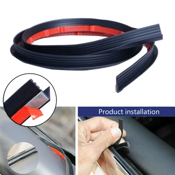 

2M V Shape Car Door Window Trim Edge Moulding Rubber Weatherstrip Seal Strip New And High Quality
