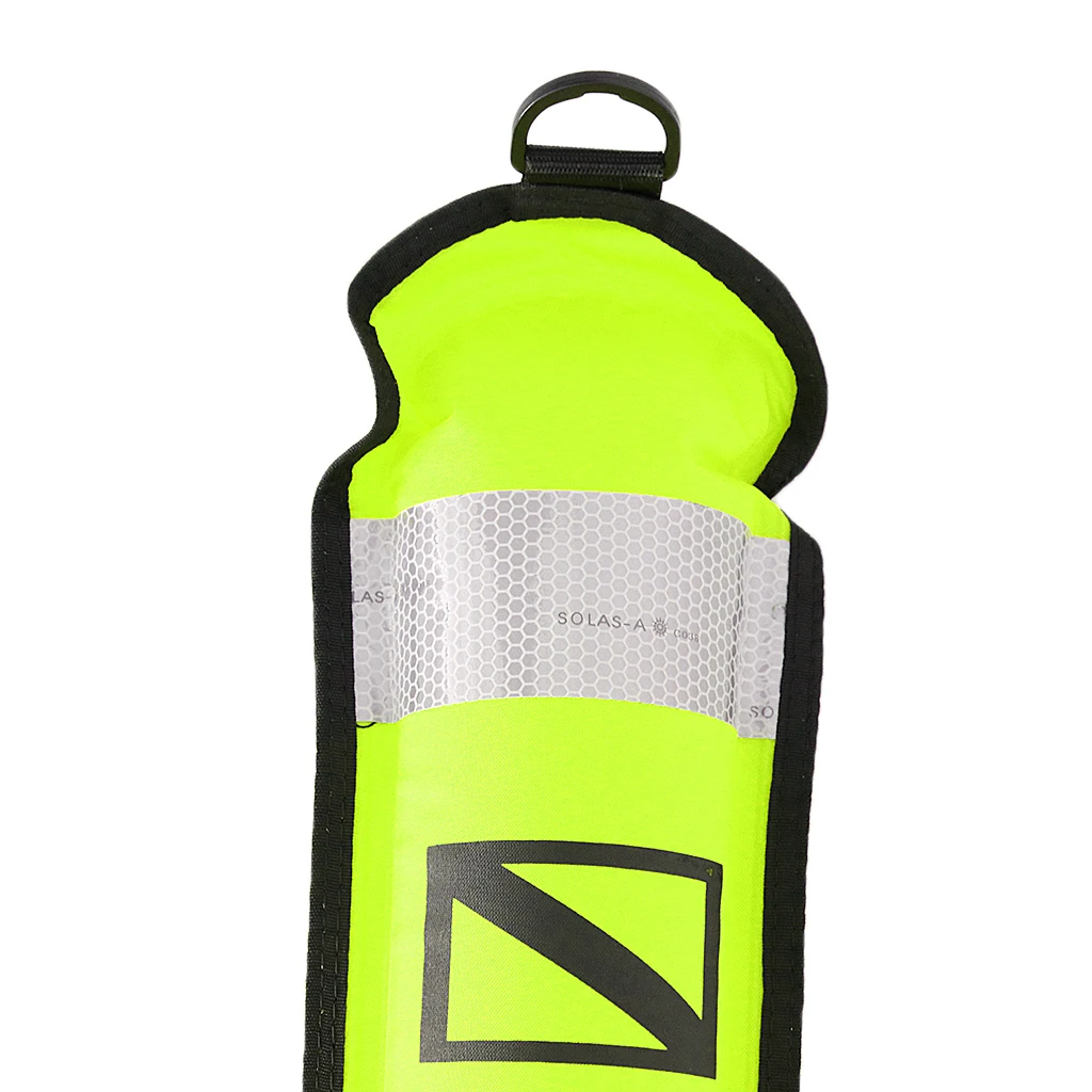 6 Ft Scuba Diving Dive Signal Tube Surface Marker Bouy with Inflator (SMB / Safety Sausage) Surface Marker Buoy 