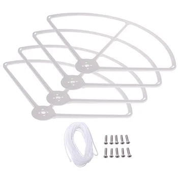 

4PCS Blades Protection Frame Guard Protective Cover for F450 / F550 Propeller Protectors RC Quadcopter Drone Parts (1 Set)