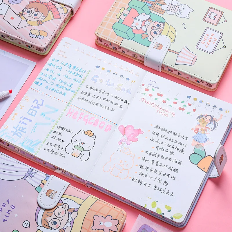 Kawaii Cute Pastel Notebook Diary - Limited Edition