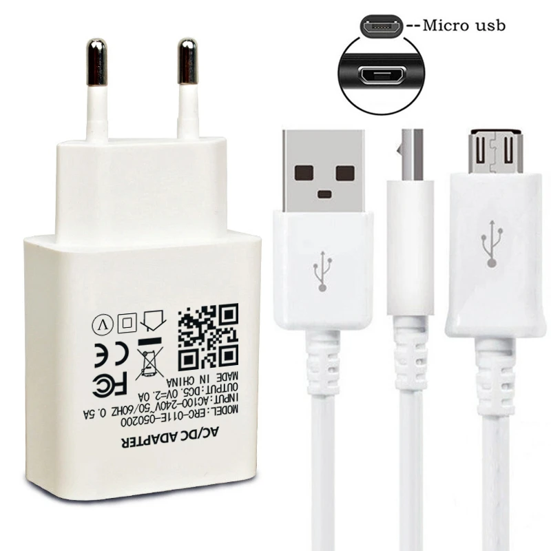 Wall Charger Cable For Samsung Galaxy J4 J6 J8 A6 A7 2018 Honor 8X 7X 8C 8A 7A Charge USB Micro USB Cable Wire Cell Phone Cord 65w usb c charger