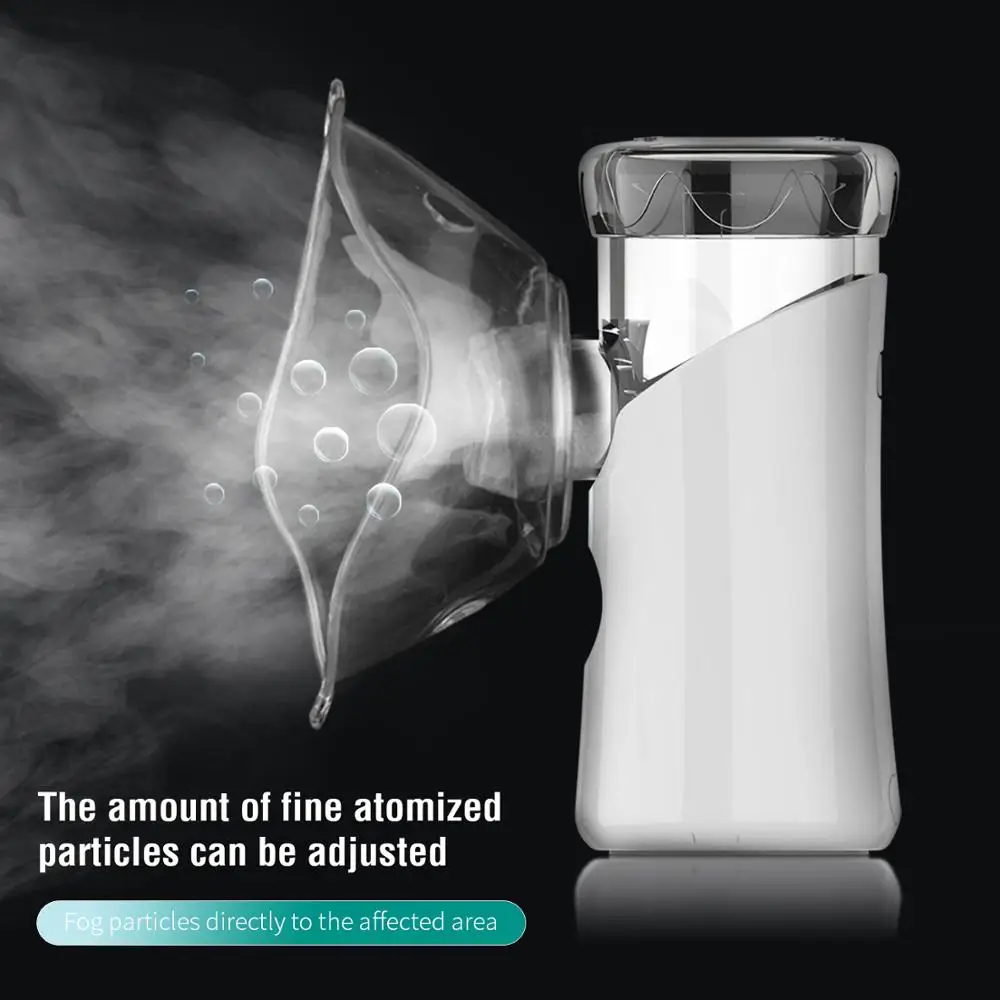 

Inhale Nebulizer New Protable Automizer For Children Adult Ultrasonic Nebulizador Spray Aromatherapy Steamer Health Care