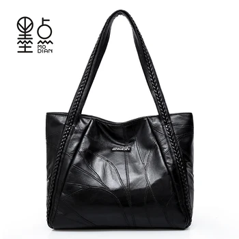 

Women Large Handbags Genuine Soft Sheepskin Patchwork Casual Hand Bags Ladies Crossbody Bags Big Capacity Woman Shoulder Bag