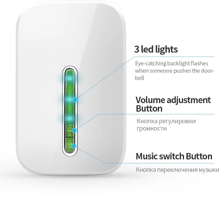 Cheap Campainhas Campainhas Fechadura e Peças para Porta33054819988 cheap campainhas 05