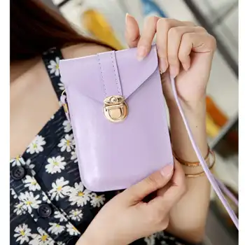 

Women Mini Shoulder Bag Retro Solid Color Korean Style Fashion Small Square Crossbody Bag Lady Mobile Phone Coin Storage Bags