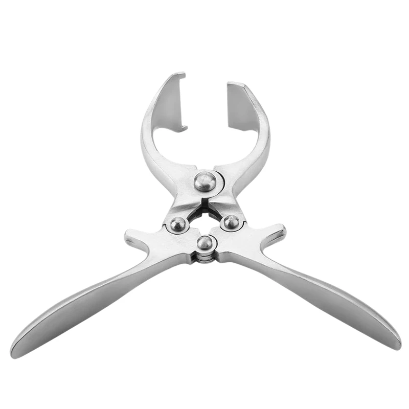 

TOP Castration Pliers, Stainless Steel Livestock Emasculate Castration Tools Castration Veterinary Instruments for Pig Sheep Bul