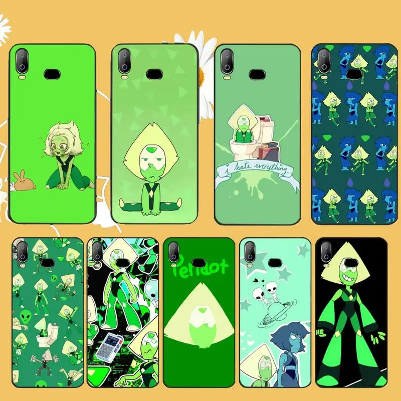 PENGHUWAN STEVEN UNIVERSE PERIDOT Bling Cute Phone Case For Samsung A10 A20 A30 A40 A50 A70 A71 A51 A6 A8 2018 | Мобильные телефоны
