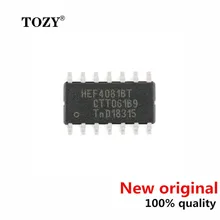 10pcs / lot new original Chip hef4081bt, 653 soic-14 4-way 2-input and gate logic chip