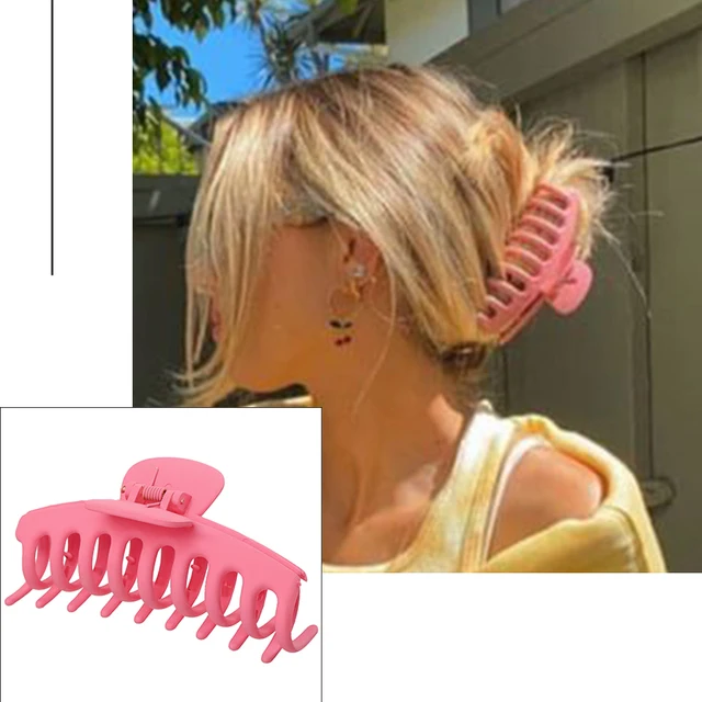 Women Fashion Simple Gold Hair Claw Retro Hair Clips Barrette Headband Hairpin Hair Crab 2021 Trend Hair Accessories 674704