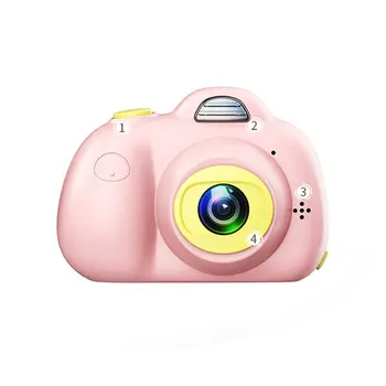 

2.0 Inch 800W Front + Rear Camera Digital Camera for Kids Baby Cute Cartoon Multi-function Toy Camera Children Best Gift