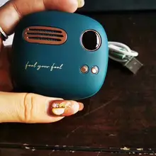 5000 мАч грелка для рук, внешний аккумулятор, электронный ретро мини-аккумулятор для iphone 11 pro max xiaomi mi9 se, грелки для рук, заряжаемые