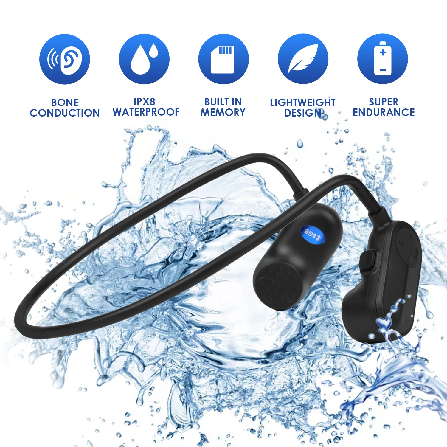 waterproof bone conduction headphones