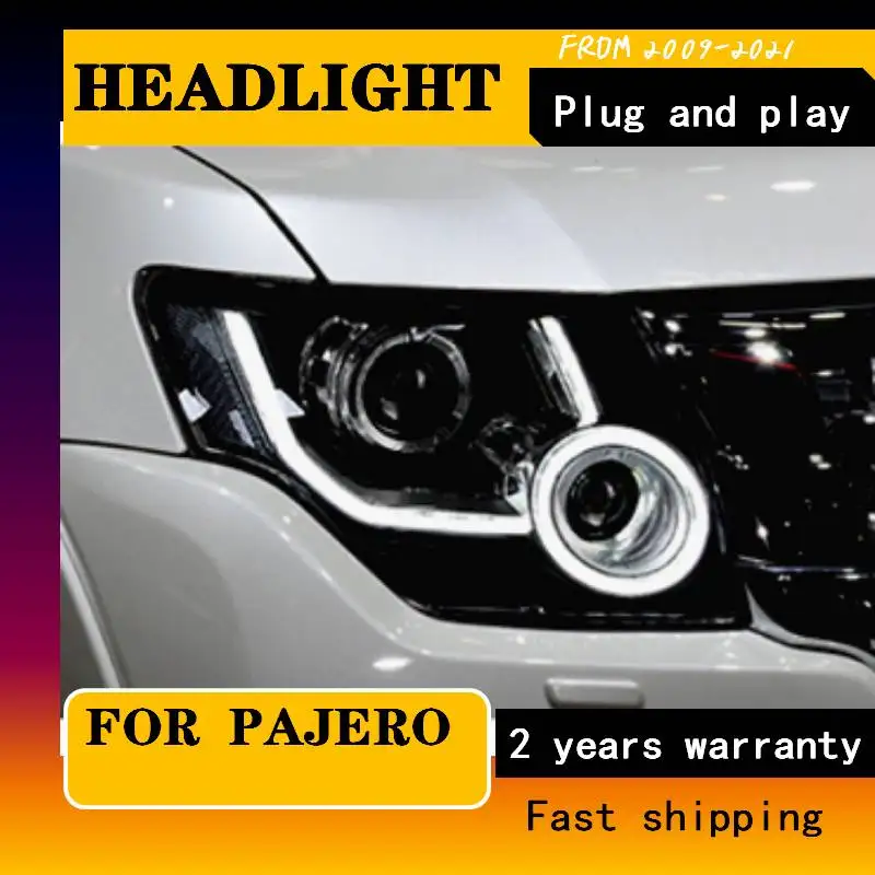 

2 шт., автомобильные фары Mitsubishi PAJERO V93 V97