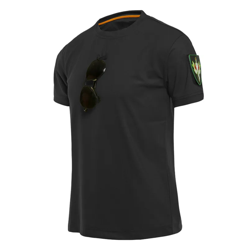 Tactical T-shirt Combat T Shirt Quick Dry Tees Men's Outdoor Hunting Camping Hiking O-Neck Lapel Short Sleeve sport t shirt