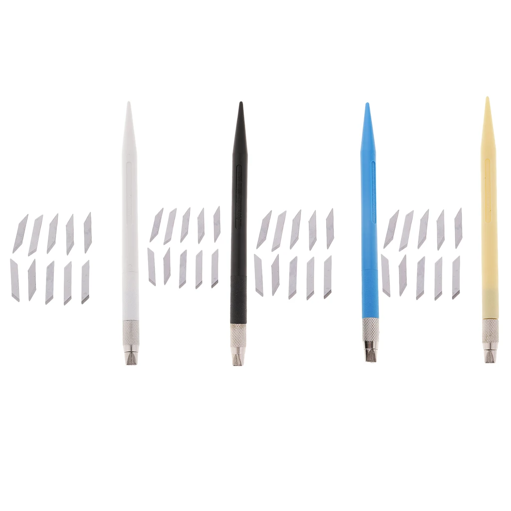 Diy Craft Tool Engraving Pen For Wood/Candle/Rubber Stamp /Clay Paper Cutter With 2 Styles Blade 30 /40 Angle Degree