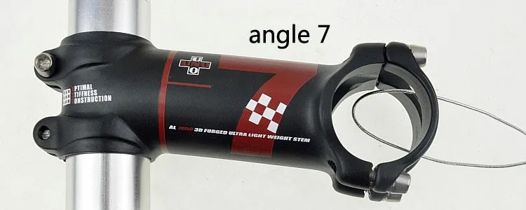UNO Angle7 110mm Велосипедная вынос руля UNO, велосипедная вынос руля MTB, дорожный велосипед, алюминиевый сплав, угол 31,8 мм, 7/17, Bicicleta Tallo Bicicleta potencia, детали для велосипеда - Цвет: UNO Angle7 110mm