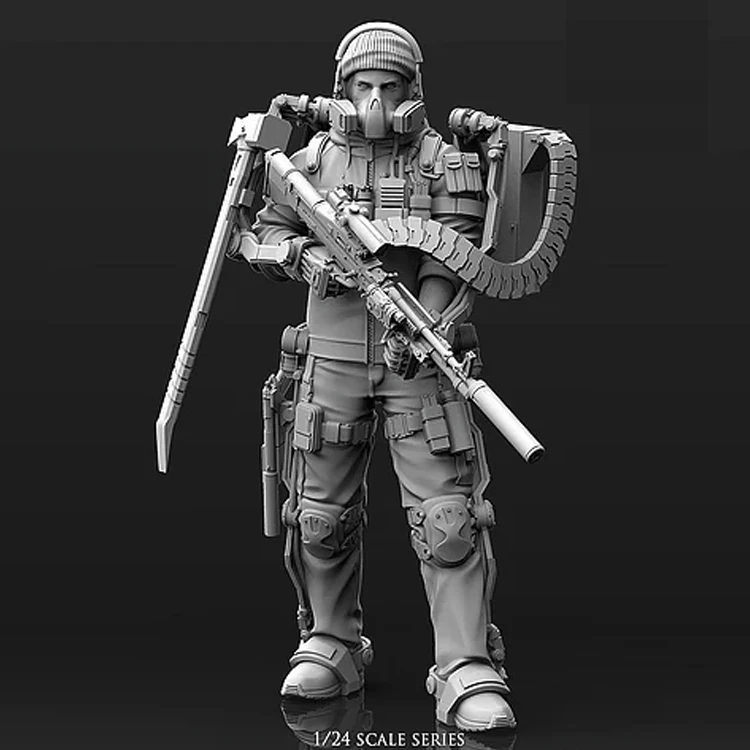 

1/24 Line Breaker Frost, Resin Model figure GK, Unassembled and unpainted kit