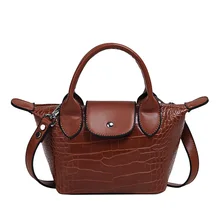 Роскошные сумки, женские сумки, дизайнерские сумки, сумки через плечо для женщин, bolso mujer, высокое качество, Крокодиловая женская сумка