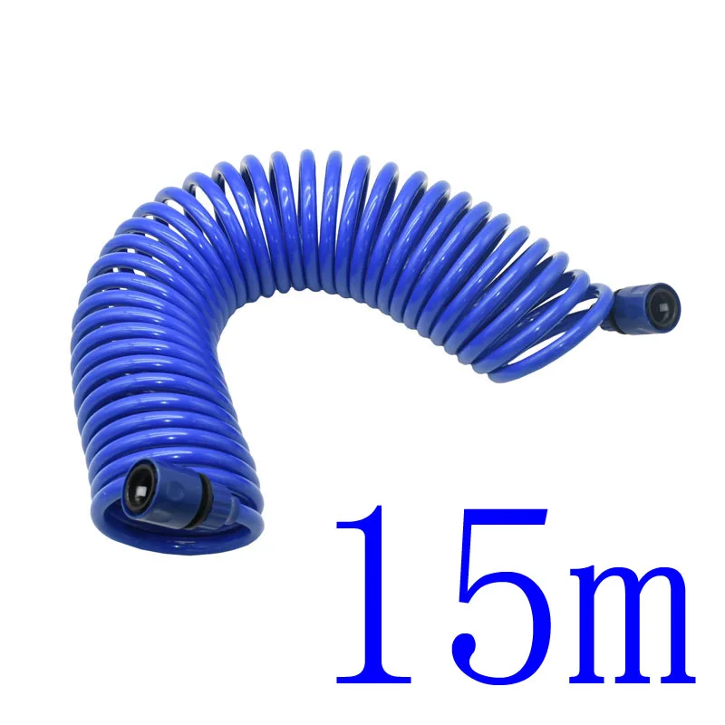 Garden EVA Spring Tube Car Washing Magic Hose Expandable Garden Hose for Flower lawn Watering 1 Pcs