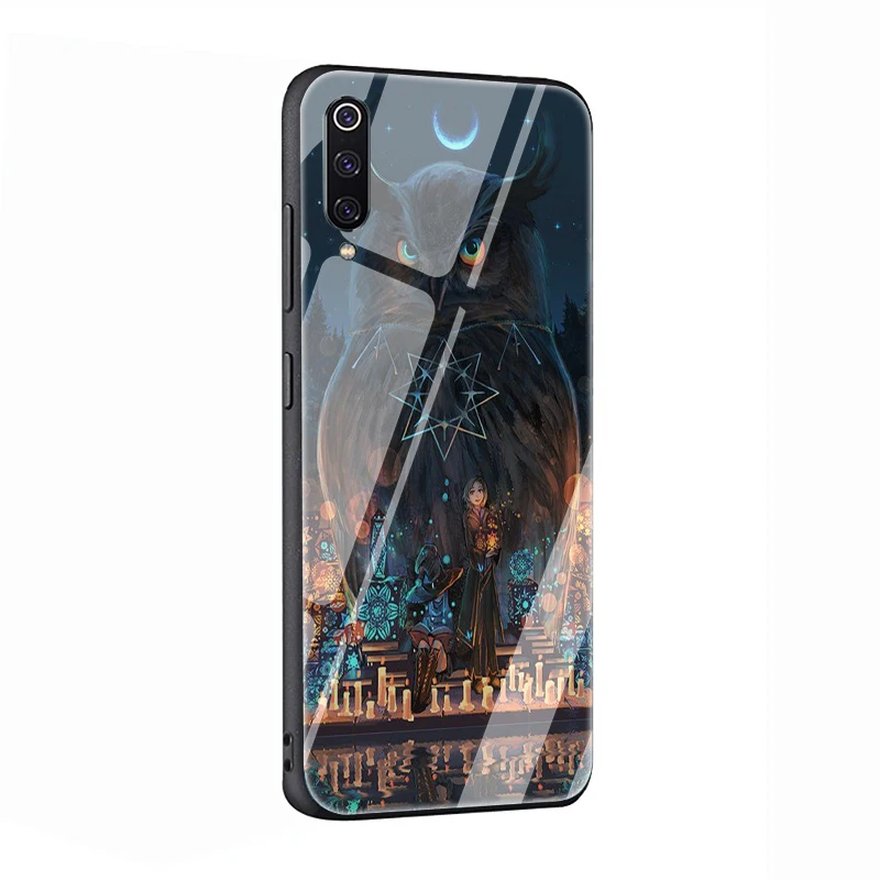 G7 Звезда Сова закаленное Стекло чехол для телефона для Xiaomi mi 8-9(США); красные mi 4X 6A Примечание 5 6 7 Pro Pocophone F1 - Цвет: G7