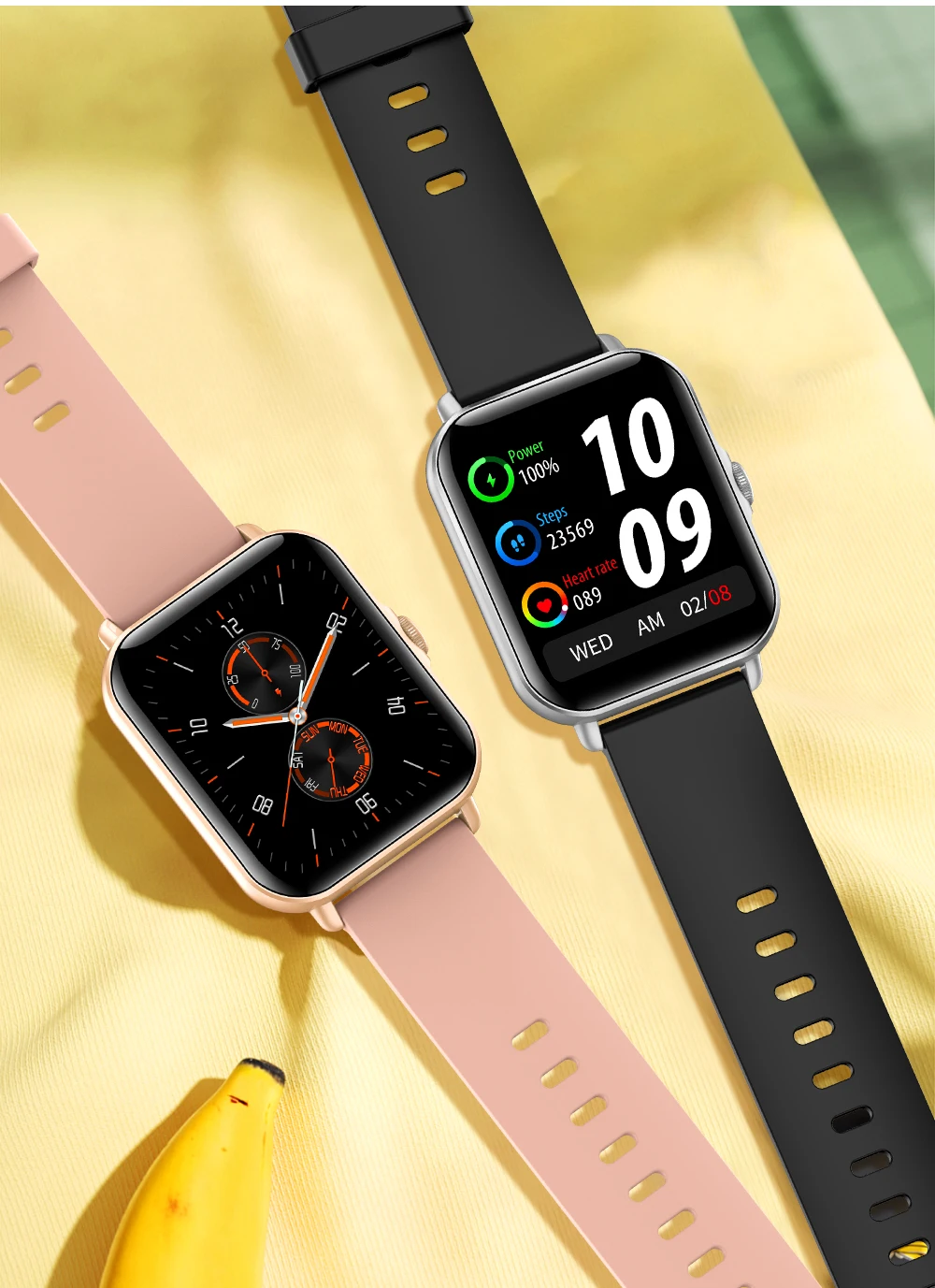 2022 New Man Smart Watch 1.69 Inch Screen Custom Dial Answel Call Real-time Heart Rate Monitoring Waterproof Smartwatch For Men