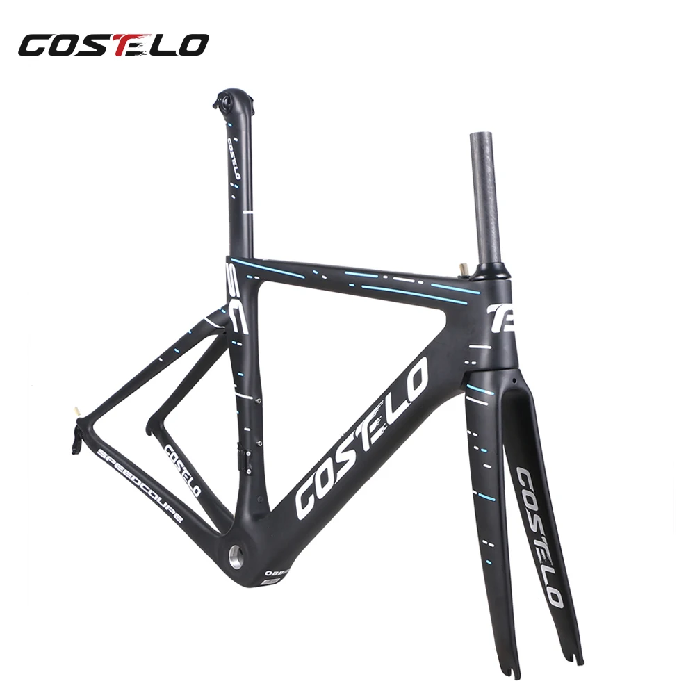 Costelo Speedcoupe sky color 2,0 углеродный набор рам для дорожных велосипедов Costelo велосипедная Рама Bicicleta карбоновая велосипедная Рама