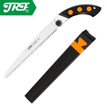 

JRF Heavy Duty Straight Hand Pruning Saw 12" Razor Sharp Blade with Sheath Smoother Clean Cut for Trimming Trees Branches Shrubs