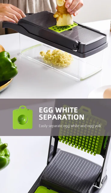 Vegetable Chopper Durable Healthy Easy to Clean Dishwasher Safe with  Container for Onions And Garlics Home Kitchen - AliExpress