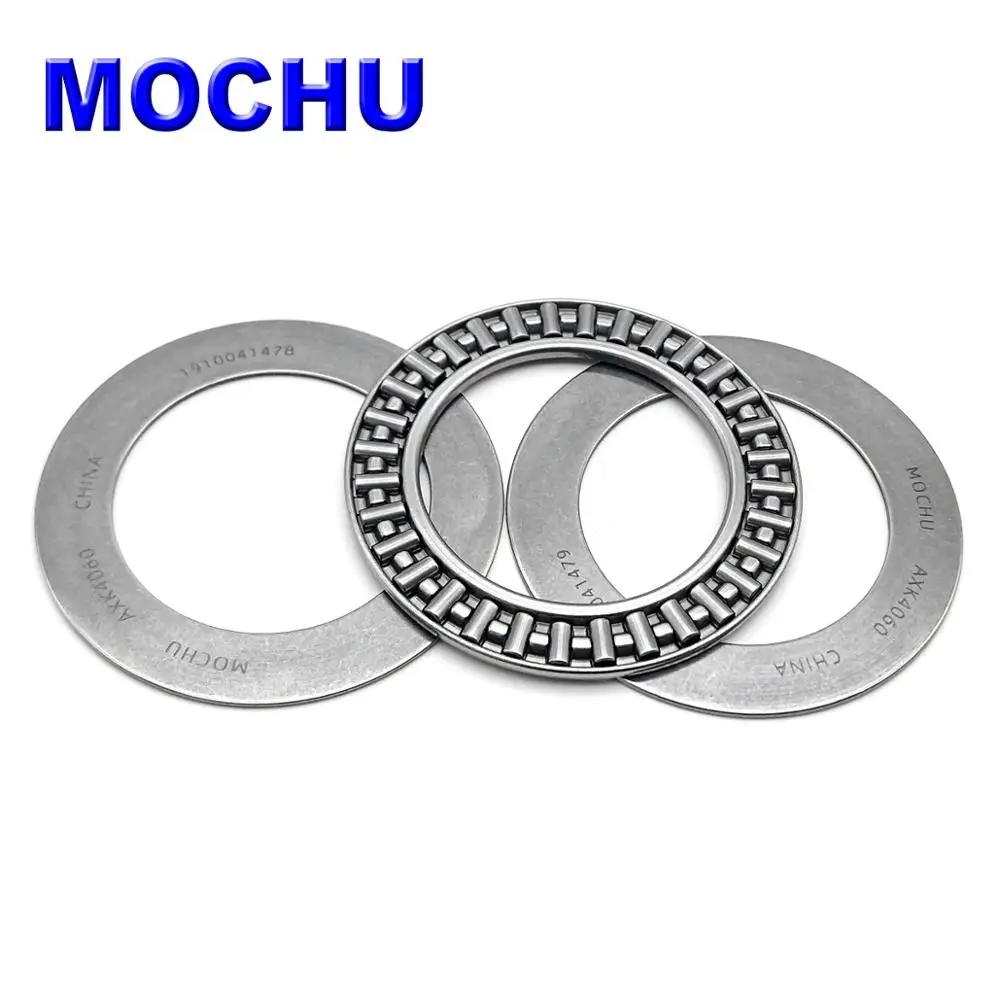 1 40x60x3mm Thrust Needle Roller Bearing AXK4060 ABEC-1 Each With Two Washers 