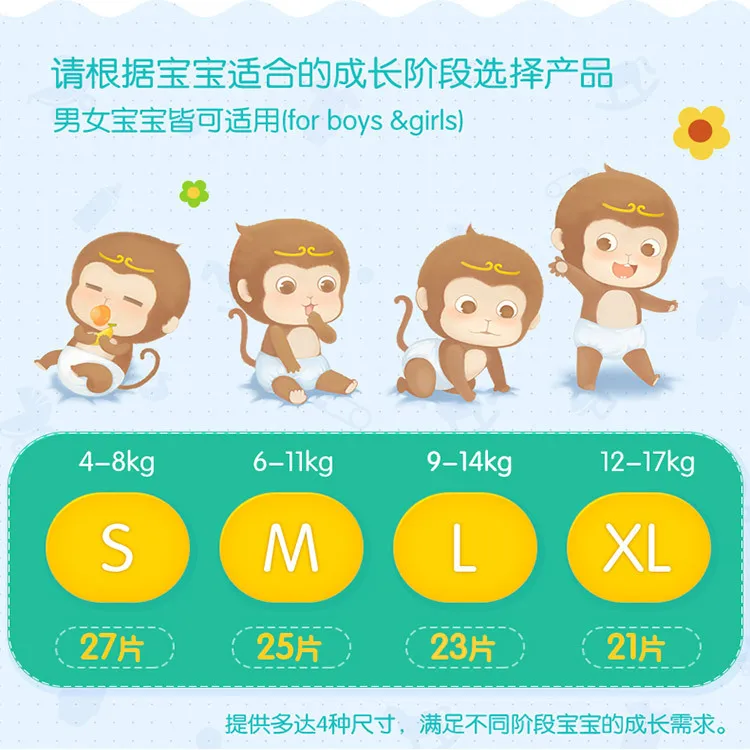 

Plant Protection Diapers Absorbent Men And Women Infant 00212 Paper L23 Diapers Baby Diapers