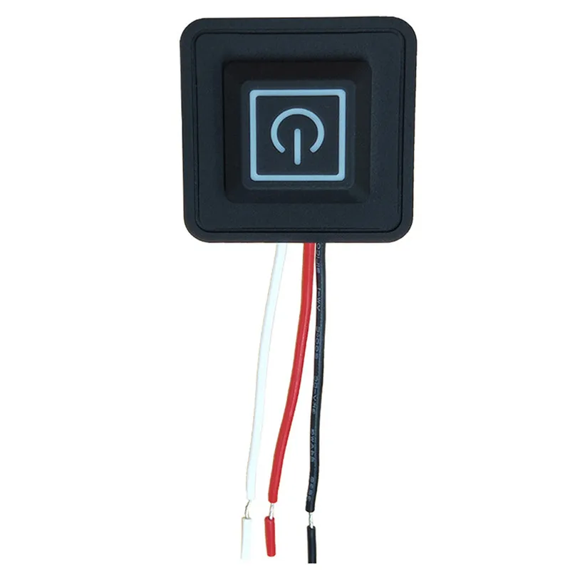 3,7~ 12V жилет с подогревом брюки перчатки электрический нагревательный пояс DIY контроллер температуры реstat переключатель силиконовый кнопочный переключатель
