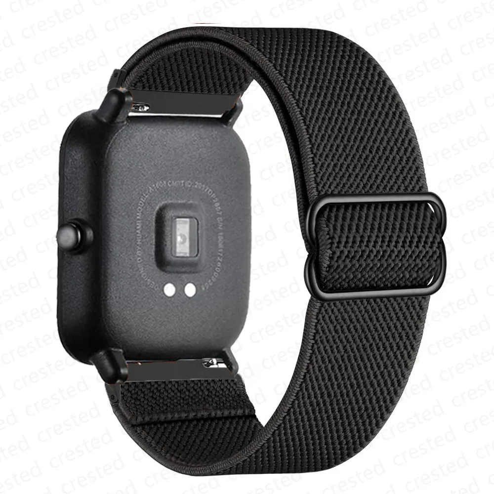 Cinturino In Nylon 20mm Per Amazfit Active, GTS 4, GTS 3, GTS 2 – Fibbia Magnetica, Elastico, Traspirante E Impermeabile