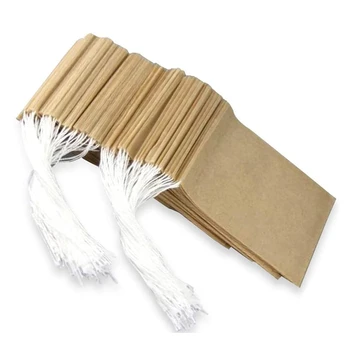 

300Pcs Drawstring Tea Bag Disposable Empty Tea Bag for Coffee and Loose Tea, 1 Cup Capacity (7 x 9 cm)