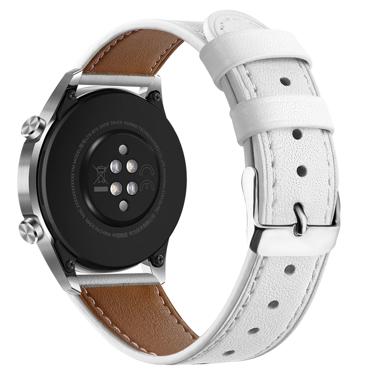 Для huawei Watch GT GT2 ремешок 20 мм Высококачественный Браслет из натуральной кожи сменный ремешок для huawei Watch GT GT2 Универсальный