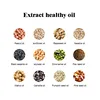 S10 Automatic Oil Press Machine Heavy Intelligent Commercial Oil Presser Sunflower Seeds Peanut Oil Extractor 1500W (max) 3