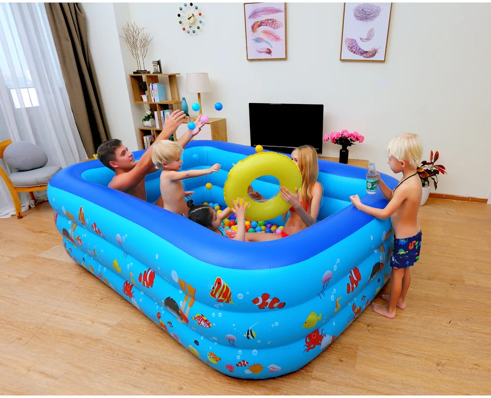 

Summer Day Item Environmentally Friendly PVC Infant Swimming Pool Children Swimming Pool Thick Family Swimming Pool