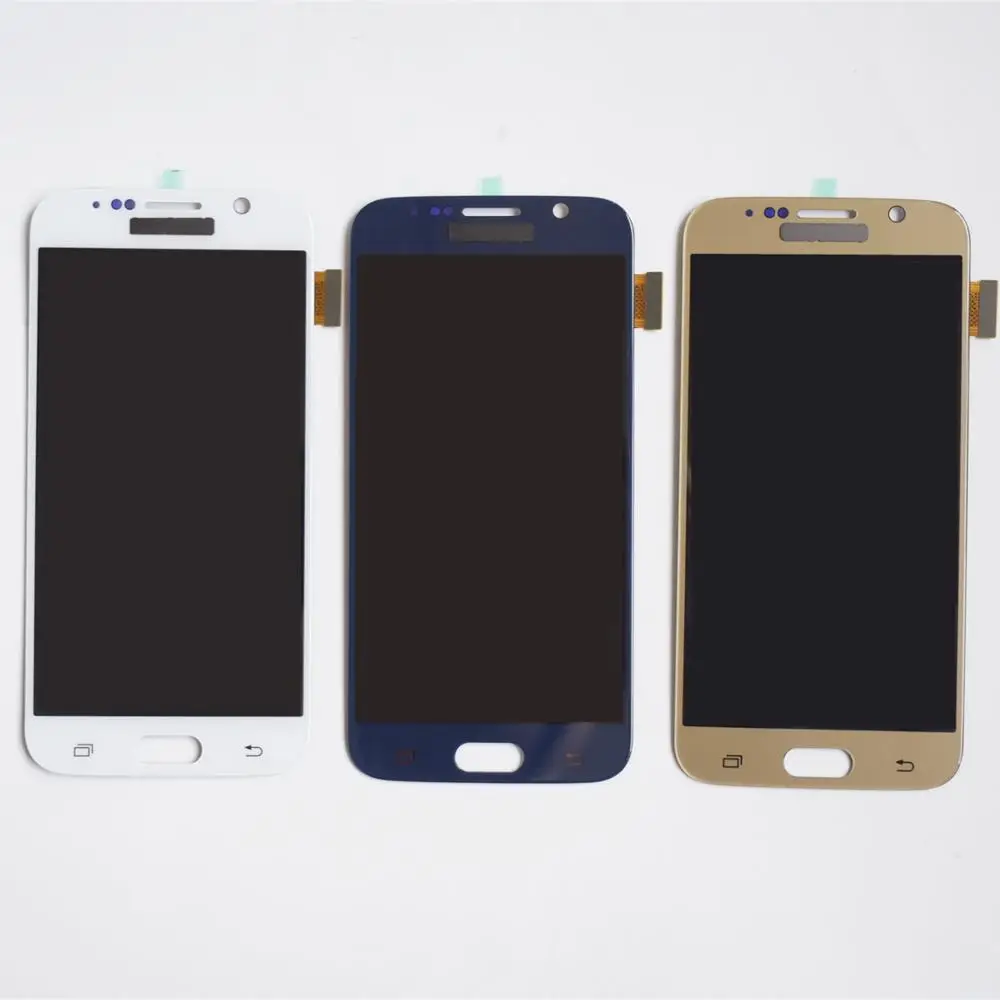 5,1 ''TFT lcd для samsung S6 G920 G920F G920A G920P lcd дисплей сенсорный экран дигитайзер в сборе для samsung Galaxy S6 экран