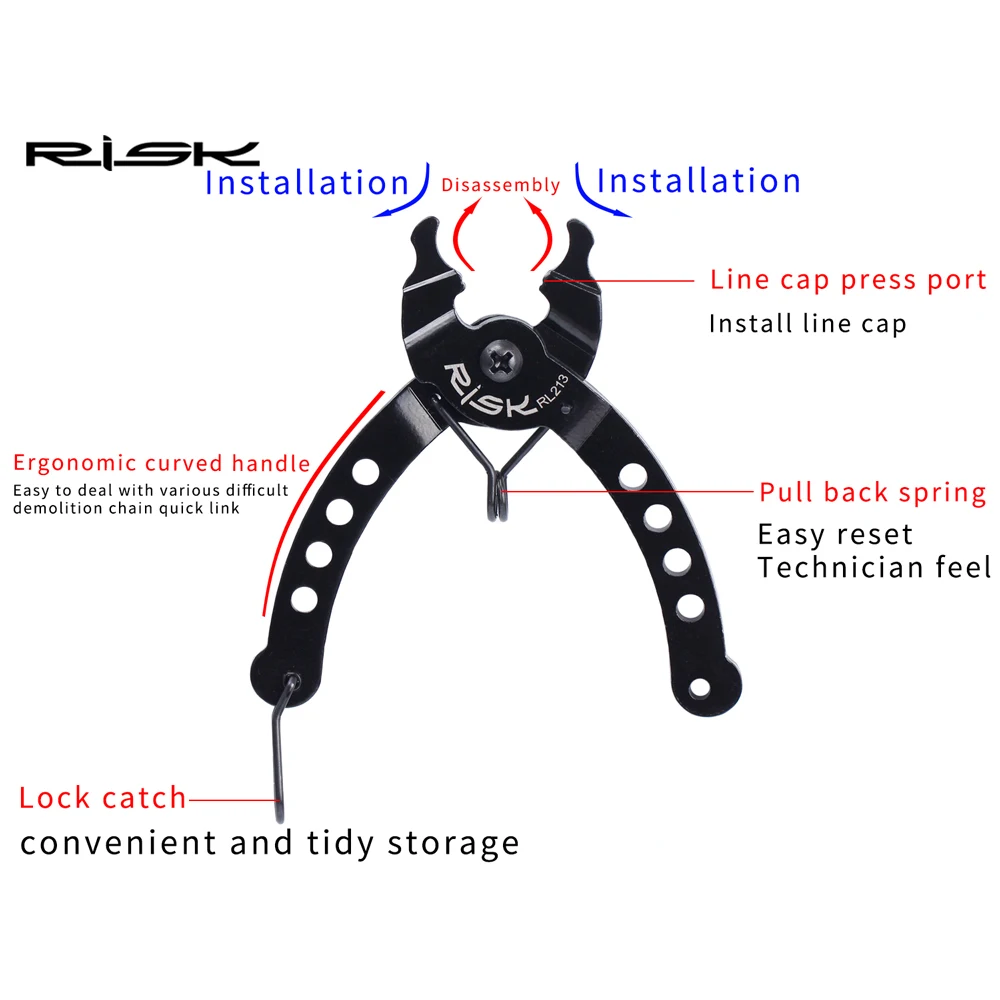 master link chain removal