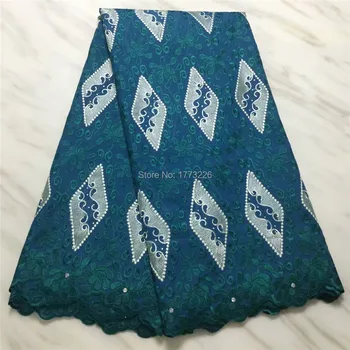 

Hot Sale Green Nigerian Swiss Voile Lace In Switzerland 2019 High Quality African Lace Fabric For Women Weddign Party Dress PS-4